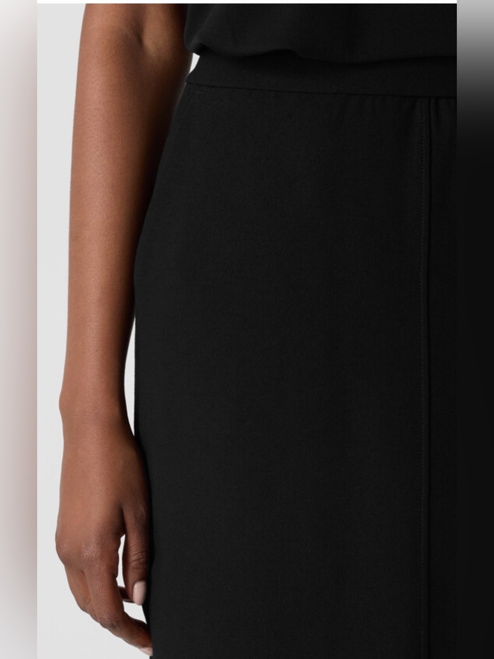 EILEEN FISHER WASHABLE FLEX PONTE SKIRT! - Picture 13 of 13